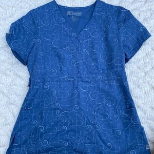Grey’s Anatomy size S scrub top